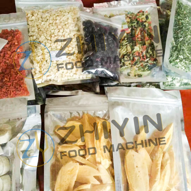 Vegetable and fruit freeze-drying equipment, vacuum freeze-drying food machinery